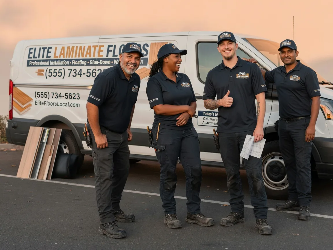 Laminate flooring installation company in Hudson, IL
